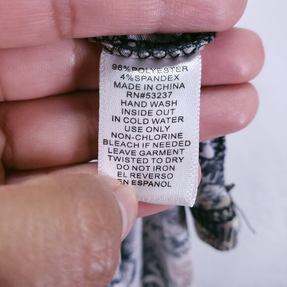 Mlle Gabrielle Multicolor Geometric Fun Stretchy Long Maxi Dress Size 2X - Picture 5 of 16